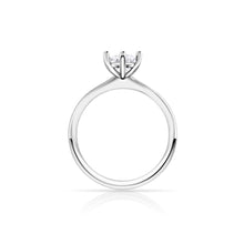 Load image into Gallery viewer, Pear Cut Engagement Ring - 6 Claw