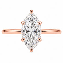 Load image into Gallery viewer, Marquise Cut Engagement Ring - 6 Claw