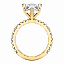 Load image into Gallery viewer, Marquise Cut Engagement Ring - Diamond Shoulders