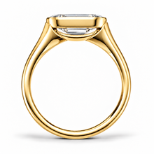 Load image into Gallery viewer, Emerald Cut Engagement Ring - Rubover
