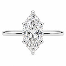 Load image into Gallery viewer, Marquise Cut Engagement Ring - 6 Claw
