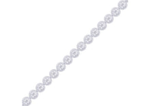 Load image into Gallery viewer, Diamond Rub Over Tennis Bracelet 0.84ct set in 18ct Gold
