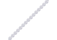 Load image into Gallery viewer, Diamond Rub Over Tennis Bracelet 0.98ct set in 18ct Gold
