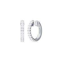 Load image into Gallery viewer, Diamond Huggie Earrings 0.51ct set in 18ct Gold
