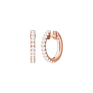 Diamond Huggie Earrings 0.50ct set in 18ct Gold