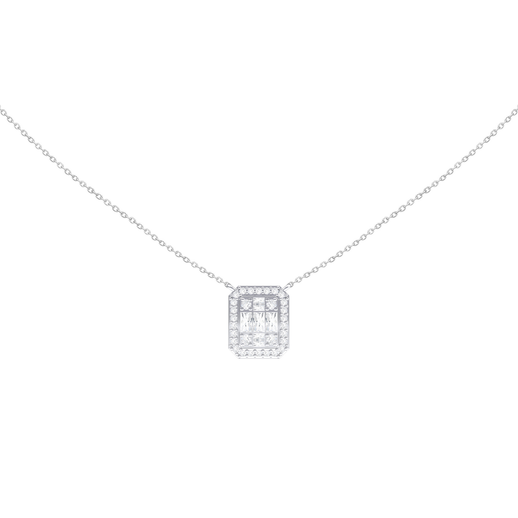 Baguette 2025 diamond choker