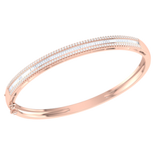 Load image into Gallery viewer, Diamond Baguette Bangle 1.05ct set in 18ct Gold
