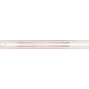 Diamond Baguette Bangle 1.05ct set in 18ct Gold