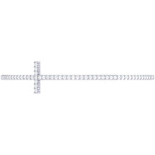 Load image into Gallery viewer, Diamond Cross Bracelet 0.90ct set in 18ct Gold
