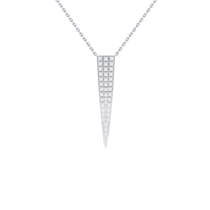 Icicle Drop Necklace 0.21ct set in 18ct Gold