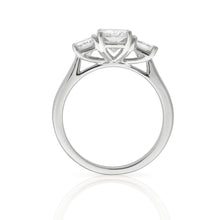 Load image into Gallery viewer, Radiant Cut Three Stone Ring
