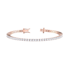 Load image into Gallery viewer, Diamond Illusion Set Tennis Bracelet 1.44ct set in 18ct Gold
